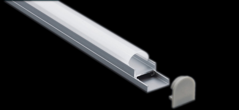 Aluminium Channel LP04-C Surface Mounting Extrusion