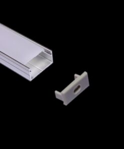 Aluminium Channel LP24 Surface Mounting Extrusion