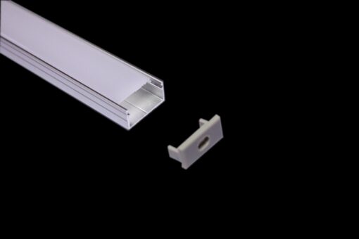 Aluminium Channel LP24 Surface Mounting Extrusion