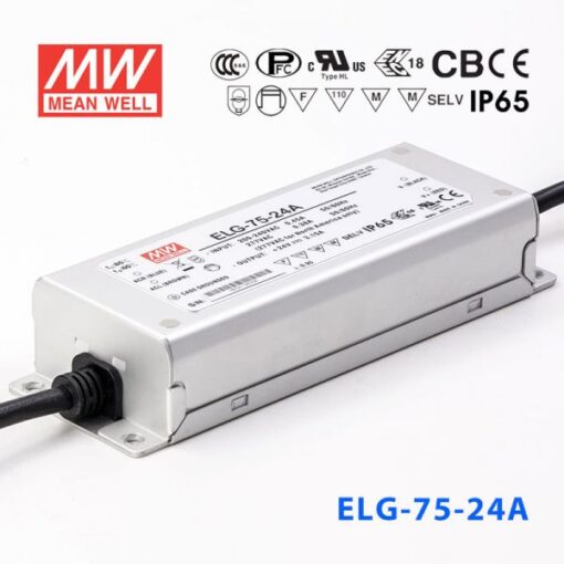 Mean Well Power Supply ELG75