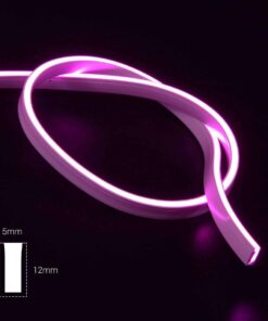 LED Neon 6*12mm Pink