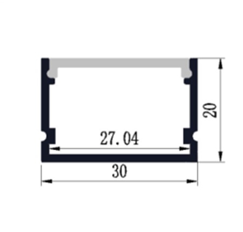 AL SP3020 Suspended Extrusion / Pendant Light / Corner Profile - Image 2